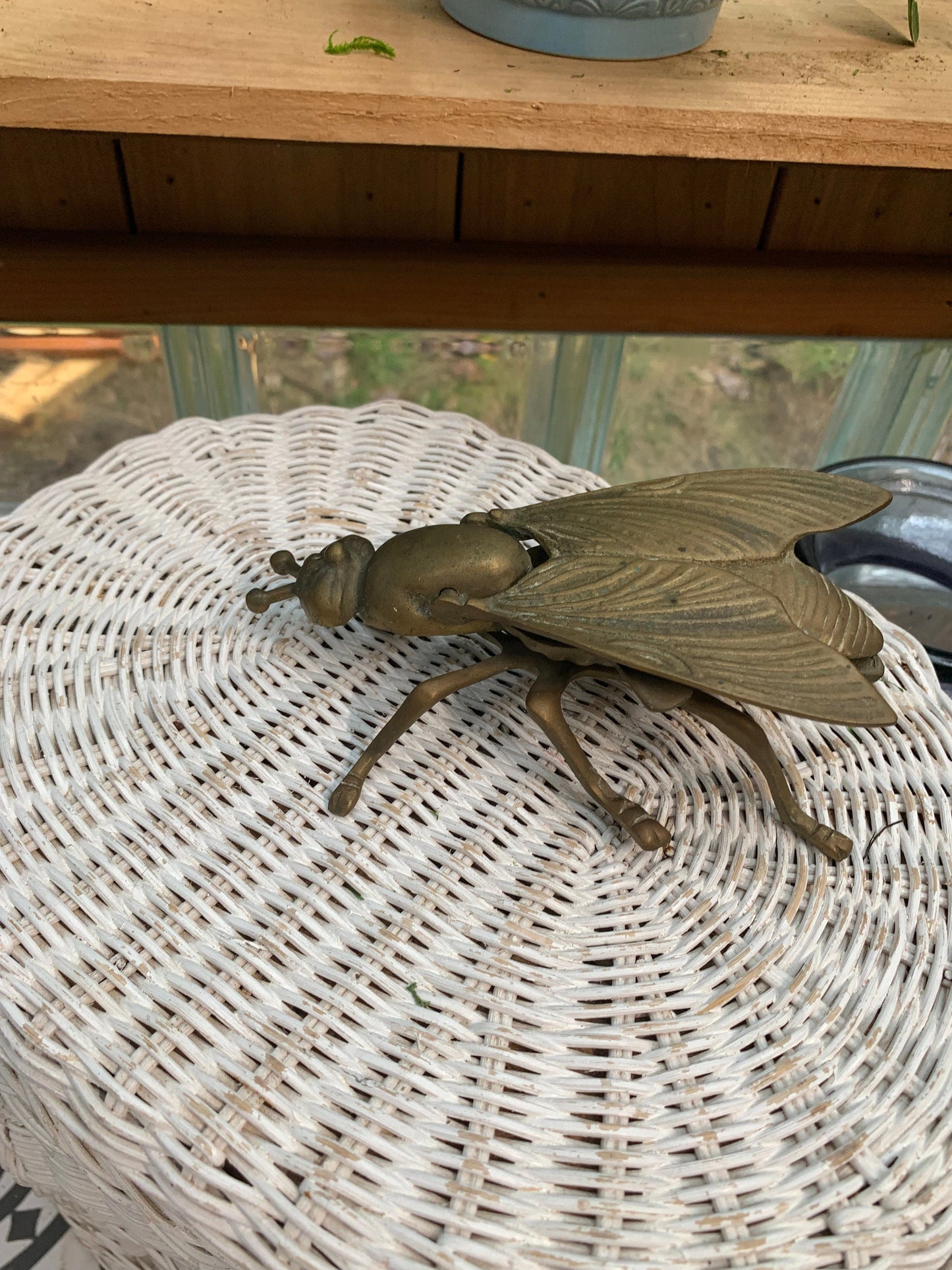 Fly Ashtray, Bronze collectible Vintage