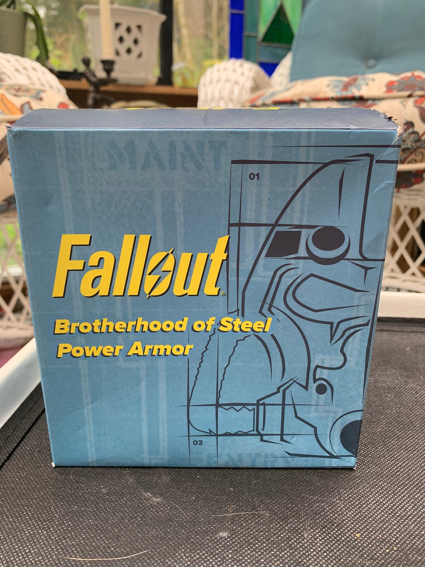 Fallout Brotherhood of the Steel Power Armor Lootcrate Figure