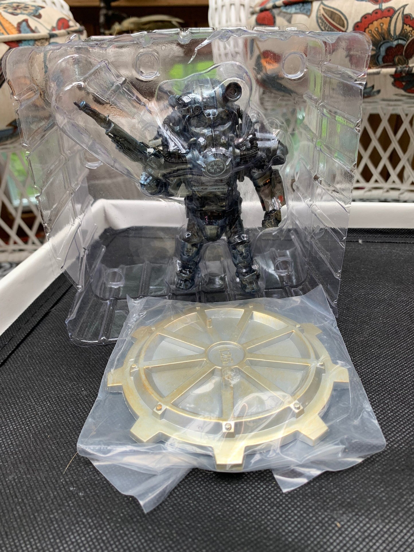 Fallout Brotherhood of the Steel Power Armor Lootcrate Figure