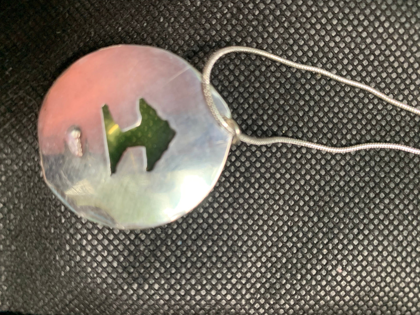 Custom Fallout Uranium Mushroom Cloud Necklace