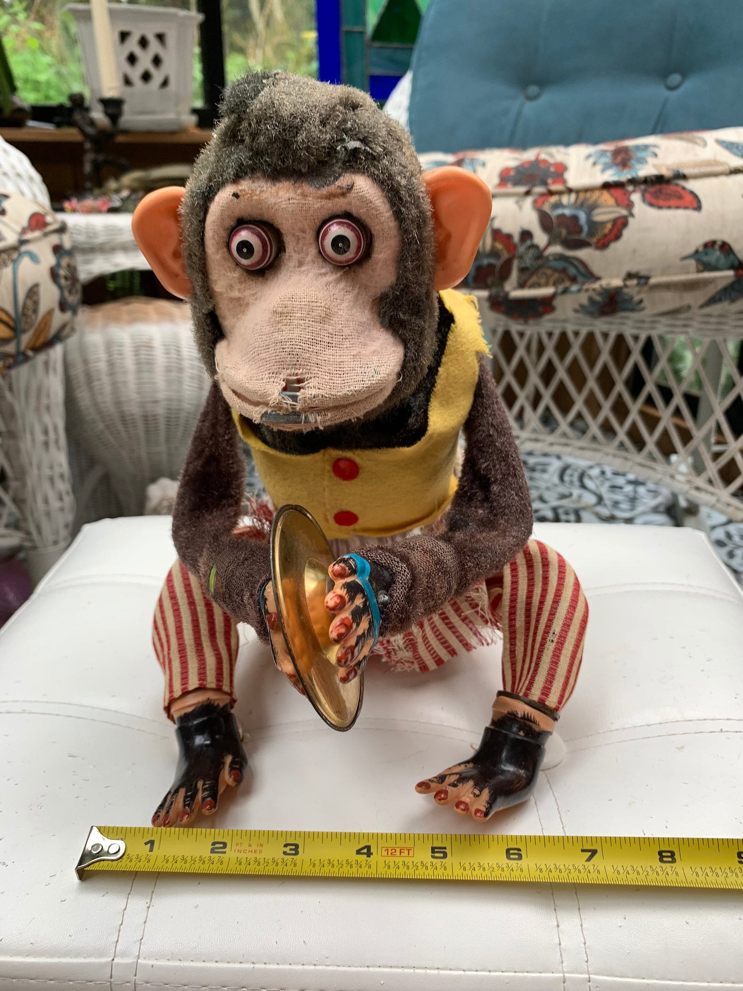 Vintage Monkey / Chimp with Cymbals working!!!