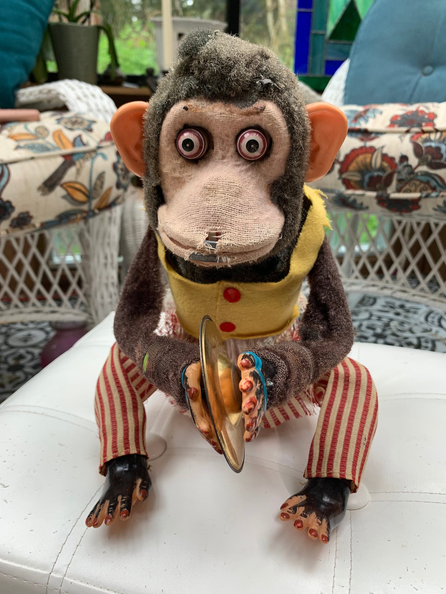 Vintage Monkey / Chimp with Cymbals working!!!